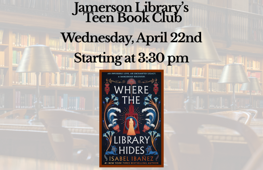 Teen Book Club April 2026 (540 x 350 px)