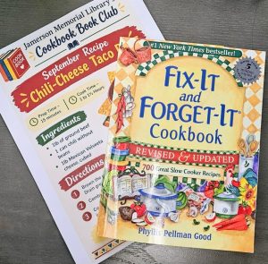 Cookbook Book Club Chili-cheese taco recipe